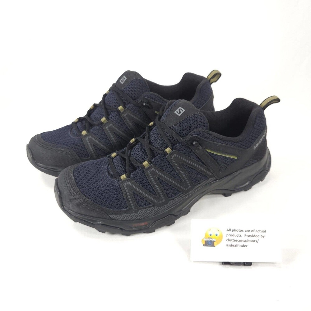 Salomon Pathfinder Outdoor Hiking Shoe Mens Size 10.5 405143 Blue Black
